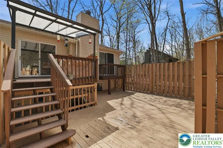Backyard, Deck Area