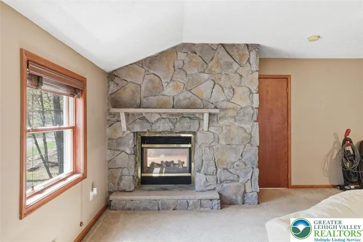 Double-Sided Fireplace