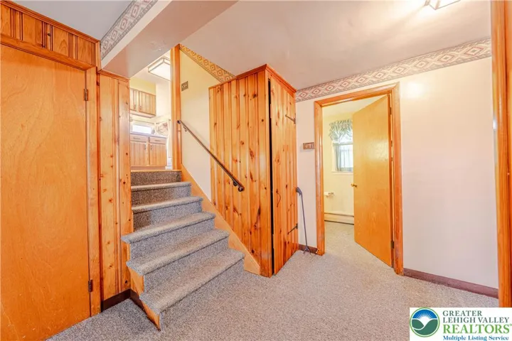 Family room down from kitchen