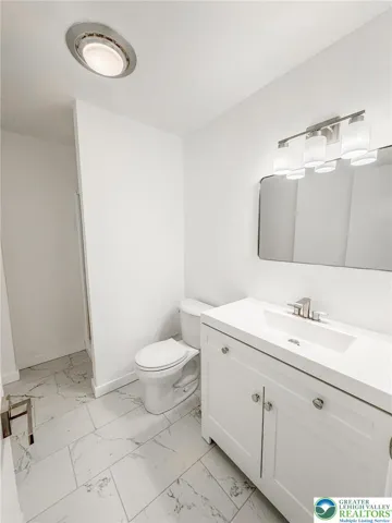 Lower level In-law suite bathroom