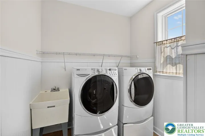 Convenient laundry...