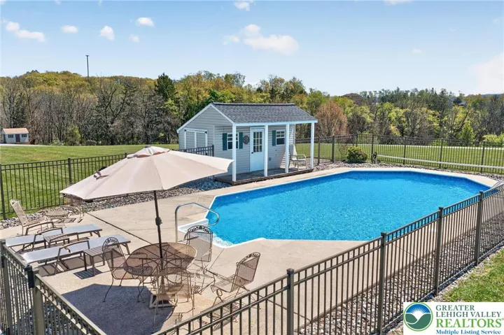 In-ground salt water pool