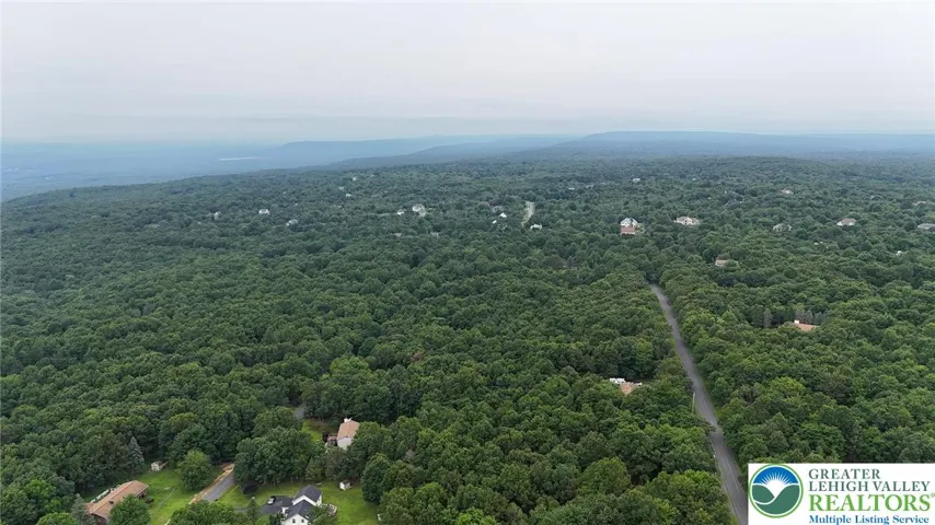 Summer Aerial Mountain View