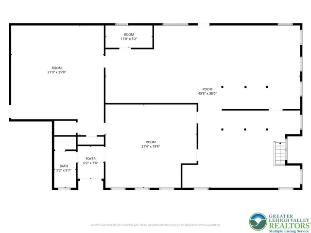 bar floorplan