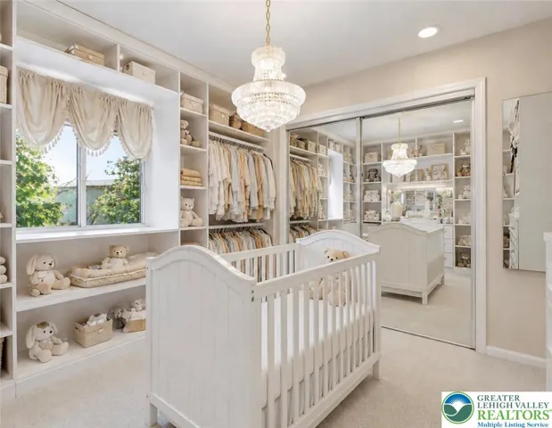 Virtually enhanced to illustrate room versatility.
