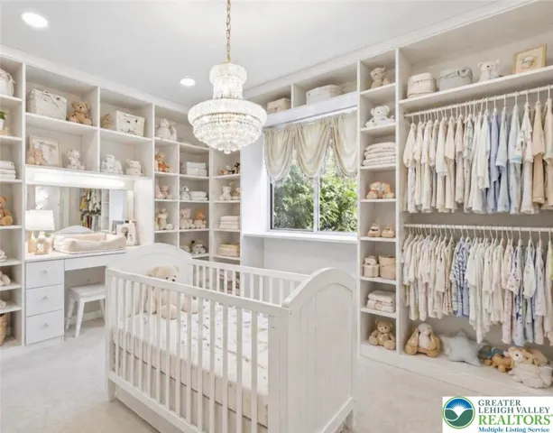 Virtually enhanced to illustrate room versatility.