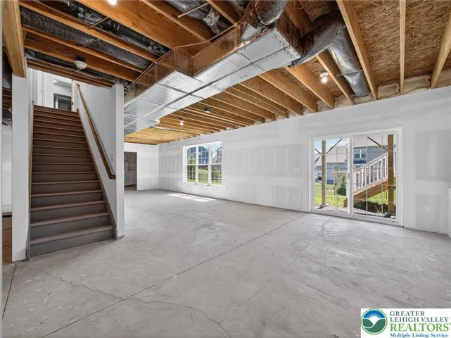 Basement with walk out