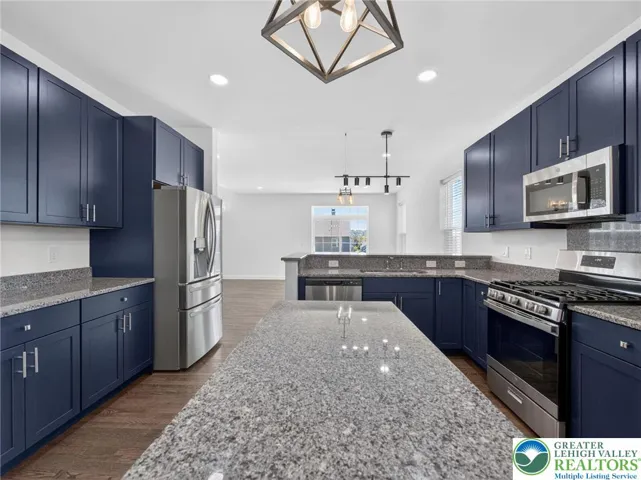 Gorgeous kitchen with a large island