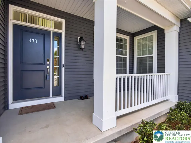 Large porch