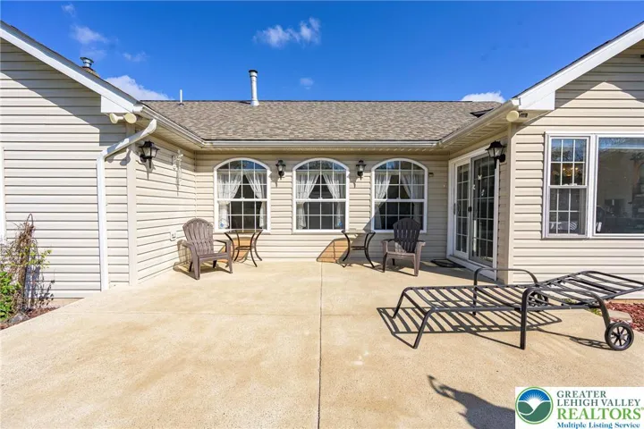Rear Patio