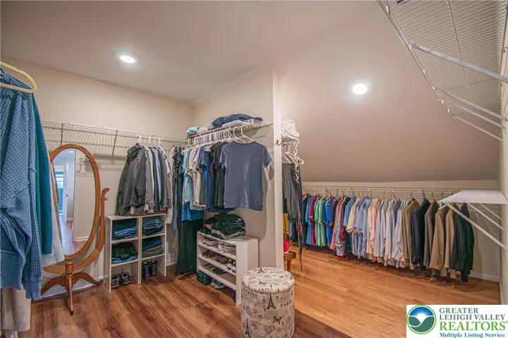 Primary Walk In Closet
