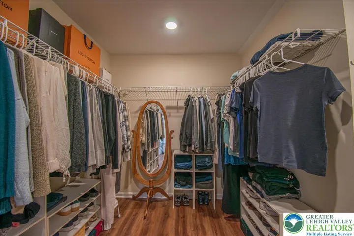 Primary Walk In Closet