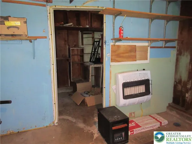 Heated garage
