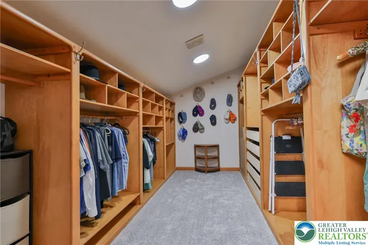 Custom walk in closet