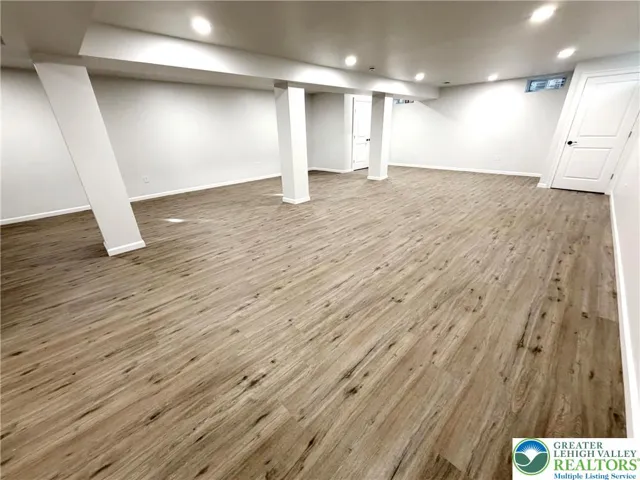 Family Room in Lower Level