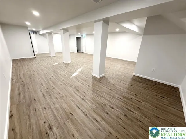 Family Room in Lower Level
