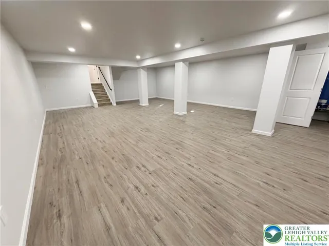 Family Room in Lower Level