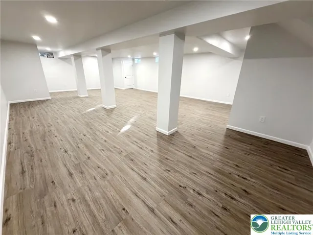 Family Room in Lower Level
