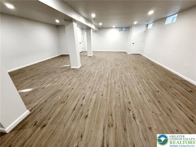 Family Room in Lower Level