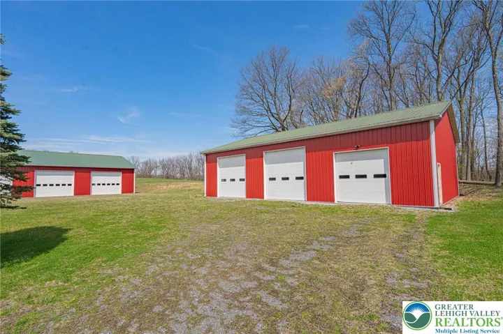 2 Garages with 3 Bays Each