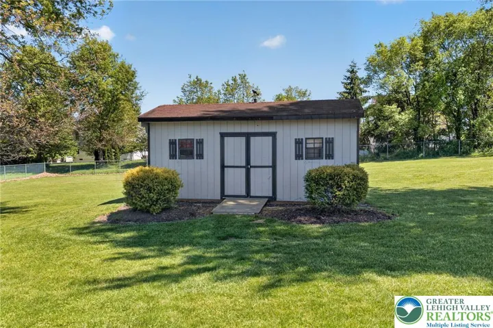 Here's a shed for your riding mower!