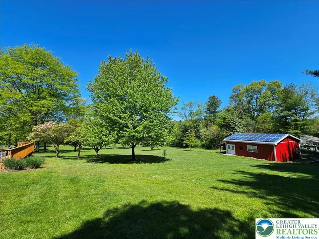 Rear yard toward workshop