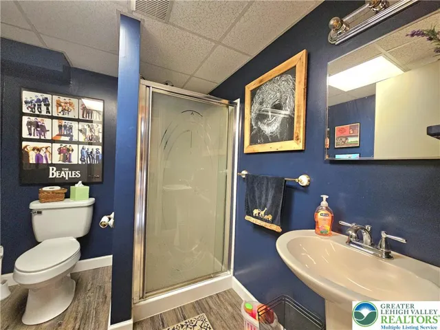 Lower level full bath