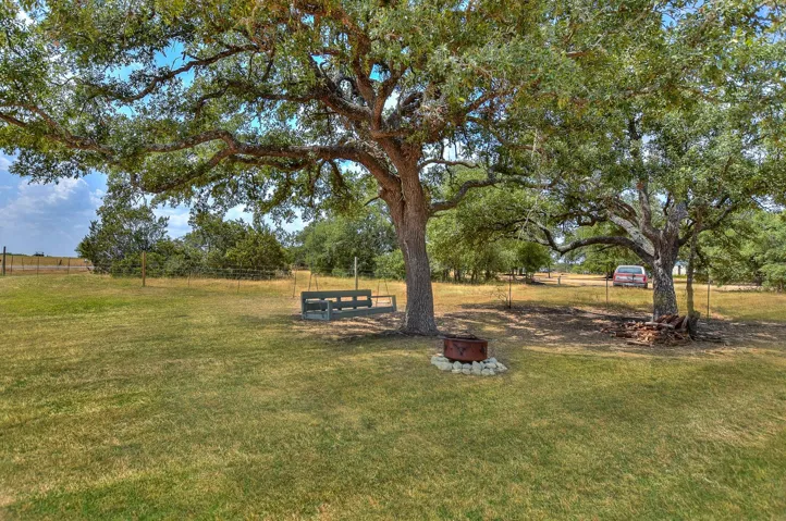 This view shows the fence line... 