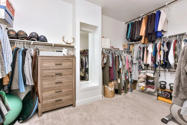 Normally I do not include the primary bedroom closet... but THIS closet is worth sharing.