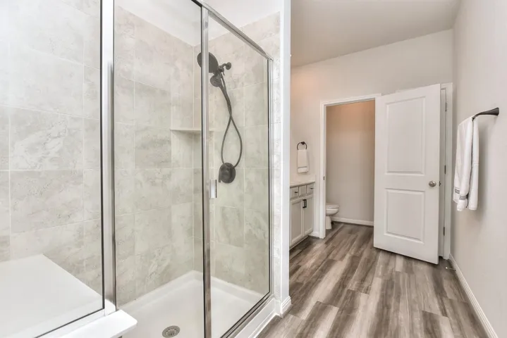 Primary Bathroom; oversized shower