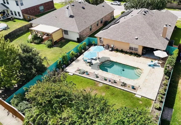 Aerial drone shot