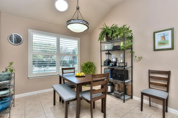 Casual dining space