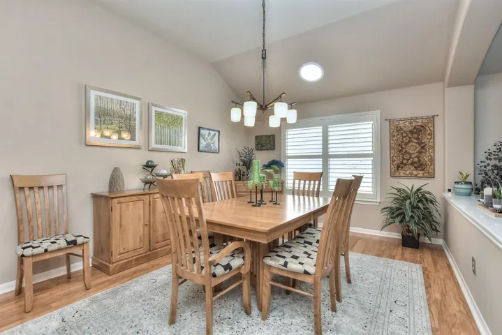 Large formal dining perfect for entertaining 