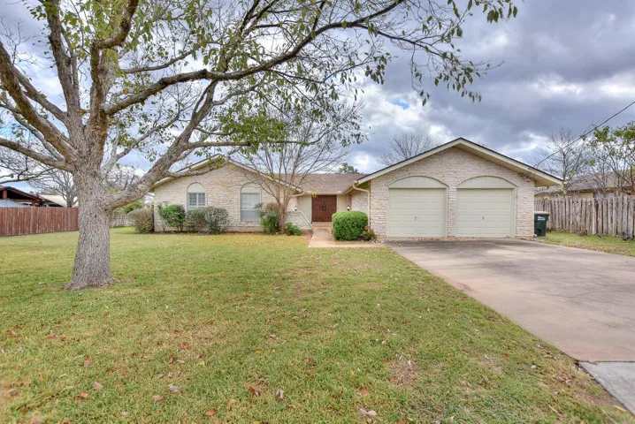 Huge lot with mature trees