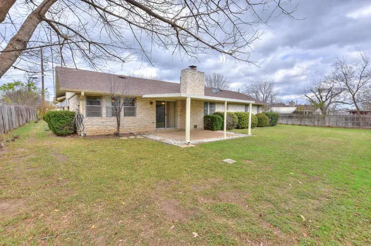 Big back yard offers endless possibilities