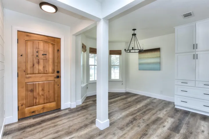 Front Door Entry; Breakfast area view