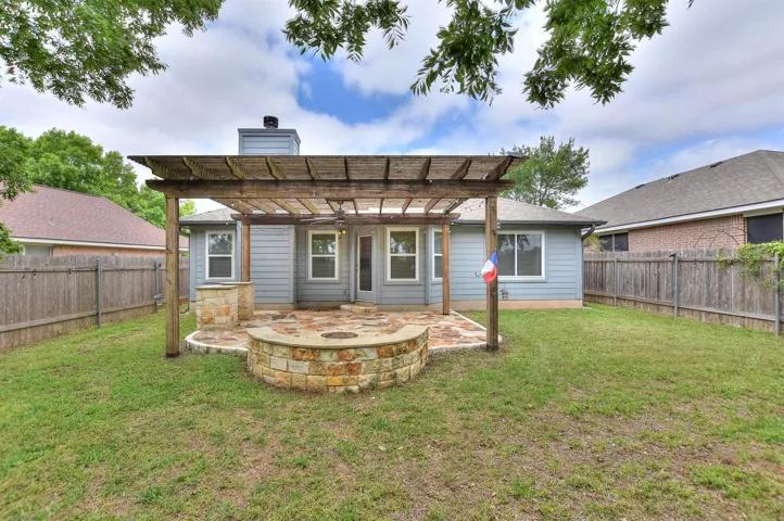 Plenty of room to create your own private oasis! 