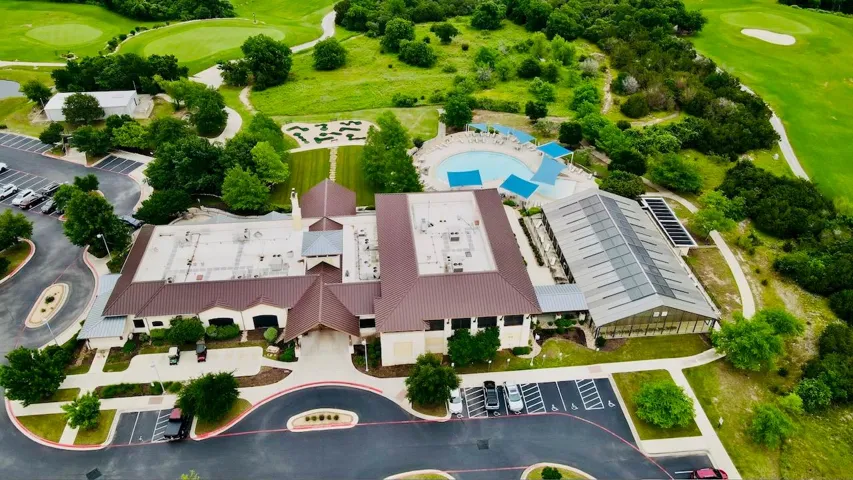 Bird's eye view featuring view of golf course