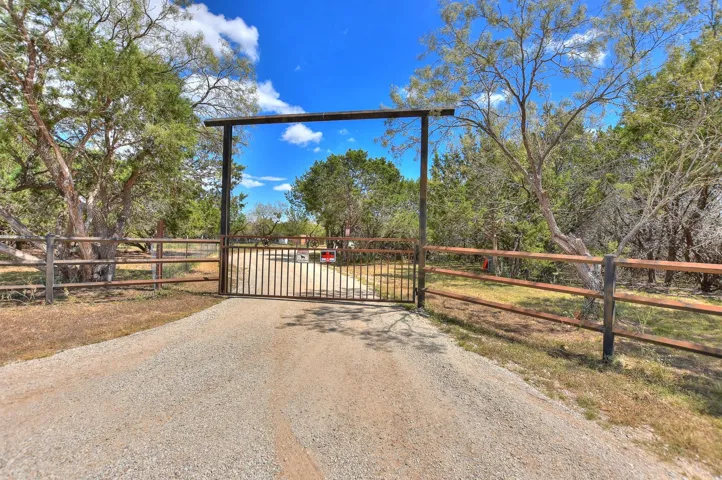View of gate with fence