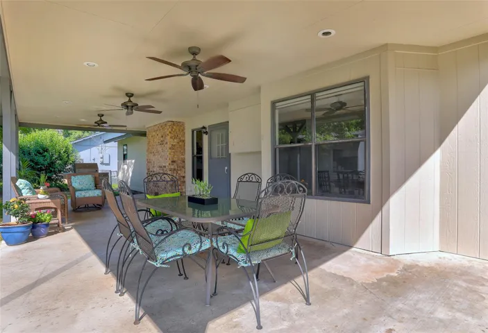 Large Covered Patio