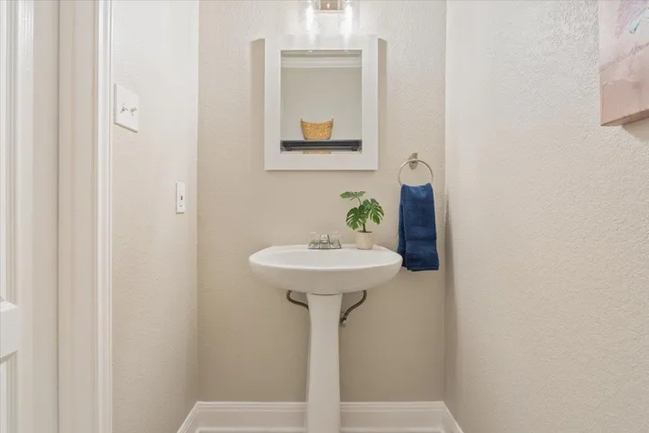 Half bath downstairs