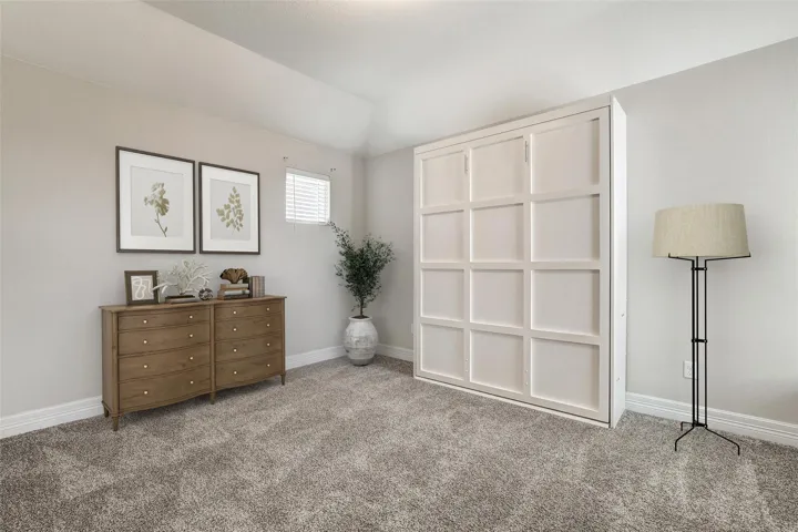 Bonus~This bedroom has a built in Murphy Bed