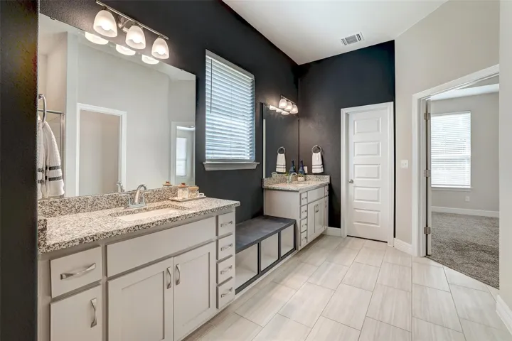 Navy Blue Accent Wall