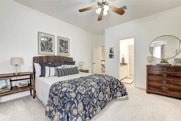 3rd bedroom upstairs with ensuite bathroom