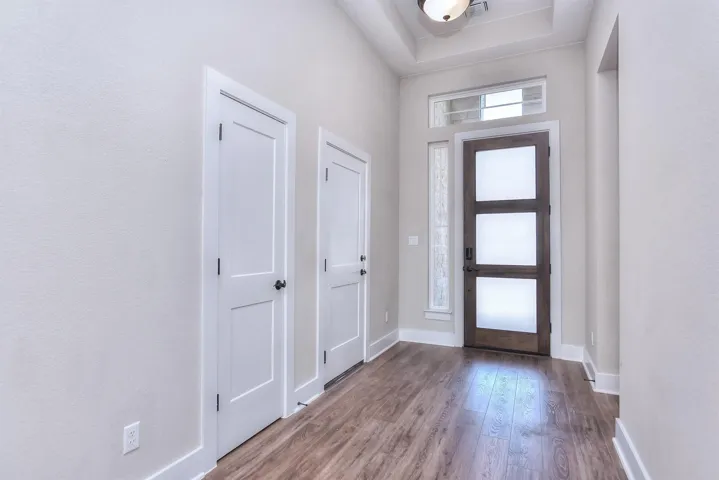 Entryway with LVP floors