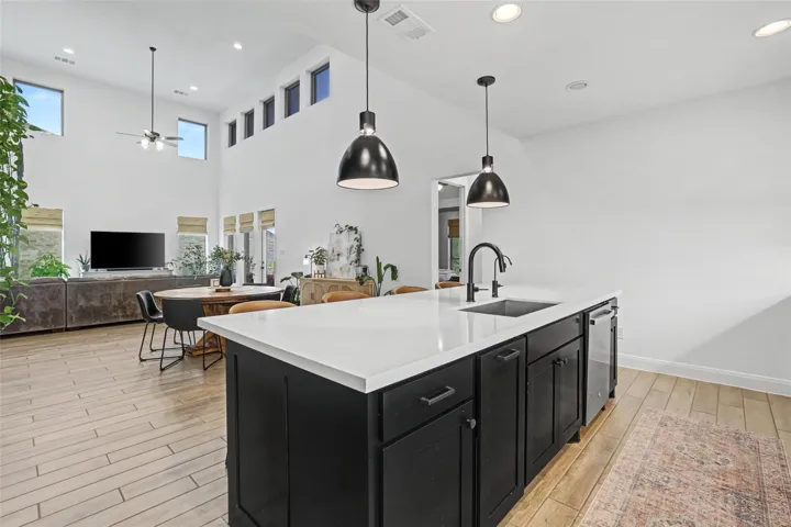 Open floor plan