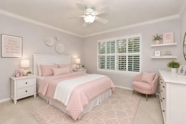 Bedroom 4 Virtually Staged