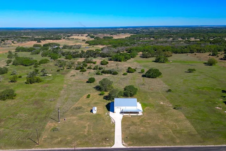 This Texas Hill country property offers the most beautiful sunsets;  11 acre retreat!