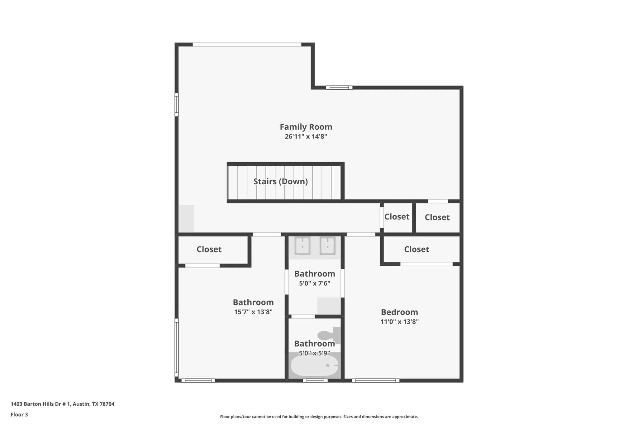 Photo 4 of 1403 BARTON HILLS DR #1