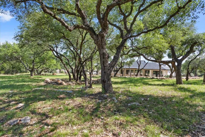 Oh my gosh...such a backyard.  The property line goes all the way back to the other house's fence line.   If you want a pool, there is plenty of room for that...